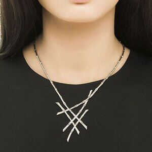 John Hardy Sterling Silver Bamboo Necklace